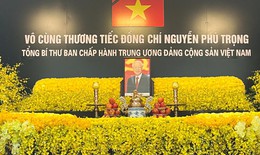 Những kh&#226;u cuối c&#249;ng chuẩn bị cho Lễ Quốc tang Tổng B&#237; thư Nguyễn Ph&#250; Trọng tại qu&#234; nh&#224;