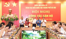 Bà Bùi Thị Minh Hoài được bầu làm Trưởng Đoàn ĐBQH TP Hà Nội