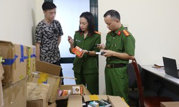 Thu giữ hàng ngàn sản phẩm thuốc lá điện tử