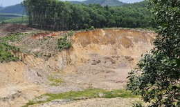 'Tuýt còi' hai doanh nghiệp vi phạm trong hoạt động khai thác khoáng sản