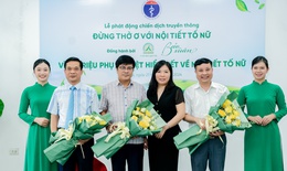 Bảo Xu&#226;n đồng h&#224;nh c&#249;ng Bộ Y tế ph&#225;t động chiến dịch &quot;Đừng thờ ơ với nội tiết tố nữ: V&#236; 14 triệu phụ nữ Việt Nam hiểu biết về nội tiết tố nữ&quot; 