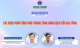 Truyền h&#236;nh trực tuyến: C&#225;c biện ph&#225;p ứng ph&#243; trong t&#236;nh h&#236;nh dịch sởi gia tăng