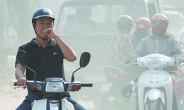 Bụi mịn ở Hà Nội cao gấp 9 lần khuyến cáo an toàn cho sức khỏe