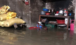 Lũ trên sông Chảy dâng cao, nhiều nhà dân ở Lào Cai bị ngập úng