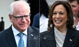 B&#224; Kamala Harris n&#234;u l&#253; do chọn &#244;ng Tim Walz li&#234;n danh tranh cử