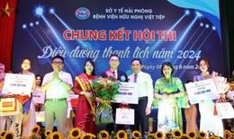 Đánh giá toàn diện trình độ, năng lực chuyên môn qua Hội thi 'Điều dưỡng thanh lịch"