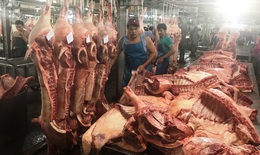 Dừng toàn bộ hoạt động giết mổ tại chợ đầu mối Bắc Thăng Long