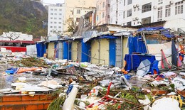 Hải Phòng: Hình ảnh Cát Bà 'vật lộn' sau bão số 3