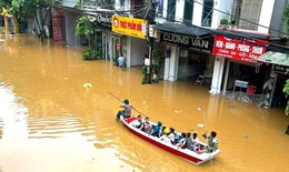 Những khu vực nào của Hà Nội có nguy cơ ngập khi nước sông Hồng dâng cao?