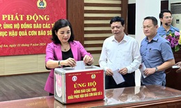 Ngành Y tế Nghệ An quyên góp ủng hộ đồng bào các tỉnh khắc phục hậu quả cơn bão số 3