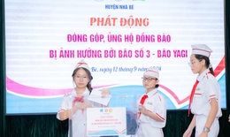 Thiếu nhi TPHCM chung tay hướng về miền Bắc ruột thịt