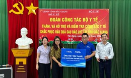 FPT Long Châu điều động nhanh 10 tấn thuốc, phối hợp với các đơn vị hỗ trợ người dân vùng bão lũ