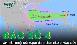 Biển Đ&#244;ng sắp đ&#243;n b&#227;o số 4 c&#243; đường đi rất phức tạp