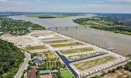‘Khám sức khoẻ’ cầu Bến Thuỷ bắc qua sông Lam