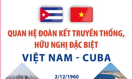 Khẳng định mối quan hệ đo&#224;n kết truyền thống, hữu nghị đặc biệt Việt Nam - Cuba