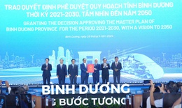 C&#244;ng bố Quy hoạch tỉnh B&#236;nh Dương thời kỳ 2021-2030, tầm nh&#236;n đến năm 2050: Đưa B&#236;nh Dương cất c&#225;nh