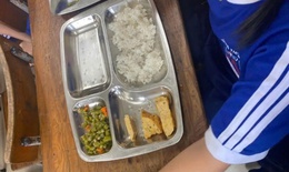 X&#225;c minh phản &#225;nh bữa ăn b&#225;n tr&#250; kh&#244;ng đảm bảo