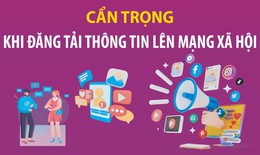 Cẩn trọng khi đăng tải th&#244;ng tin l&#234;n mạng x&#227; hội