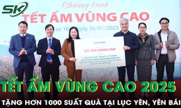 "Tết ấm vùng cao" 2025 mang mùa xuân yêu thương tới vùng cao Yên Bái