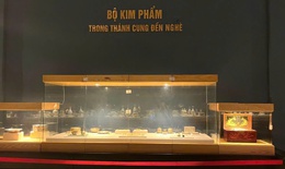 Bộ kim phẩm Đền Ngh&#232; được c&#244;ng nhận l&#224; bảo vật quốc gia