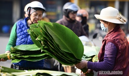 Chợ l&#225; dong l&#226;u đời nhất Thủ đ&#244; nhộn nhịp ng&#224;y cận Tết