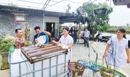 Phòng chống dịch sau bão: Cuộc chạy đua thần tốc