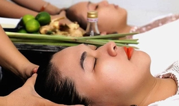 L&#224;m sạch da đầu v&#224; giảm g&#224;u với l&#225; sả