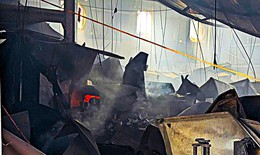 C&#244;ng an H&#224; Nội th&#244;ng tin nguy&#234;n nh&#226;n vụ nổ g&#226;y ch&#225;y tại kho xưởng Ph&#250; Nghĩa