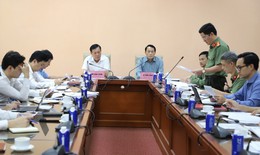 Đo&#224;n c&#244;ng t&#225;c Bộ C&#244;ng an l&#224;m việc về tiến độ x&#226;y dựng Bộ chỉ số an ninh, an to&#224;n quốc gia tại Bộ Y tế