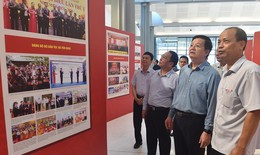 Phó Thủ tướng kiểm tra công tác tổ chức Triển lãm chào mừng Đại hội đại biểu Đảng bộ Chính phủ