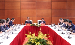 Đại hội đại biểu Đảng bộ Ch&#237;nh phủ lần thứ I thảo luận tại tổ về dự thảo c&#225;c văn kiện