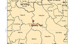 Quảng Ng&#227;i hứng 7 trận động đất li&#234;n tiếp chỉ trong hơn 2 giờ đồng hồ