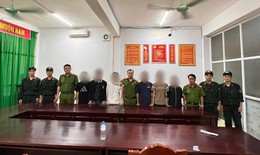 Điều tra nhóm gây rối, chém vào xe máy người đi đường tại Tuyên Quang