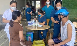 Th&#225;i Nguy&#234;n khử khuẩn m&#244;i trường, ti&#234;m uốn v&#225;n miễn ph&#237; gi&#250;p d&#226;n sau lũ