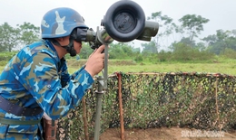Cận cảnh trận địa pháo diễn tập bắn UAV và thiết bị không người lái