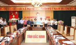 Bộ Y tế làm việc, hỗ trợ tỉnh Bắc Ninh khắc phục hậu quả bão số 11