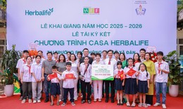 Herbalife Việt Nam tiếp tục triển khai chương trình Casa Herbalife giai đoạn 2025-2026 hỗ trợ bữa ăn dinh dưỡng hằng ngày cho hơn 3.000 người có hoàn cảnh khó khăn