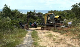 Cưỡng chế gần 7.500 m&#178; đất do người d&#226;n lấn chiếm tại đồi c&#225;t bay Mũi N&#233;
