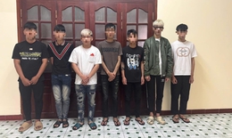 Khởi tố nhóm thanh thiếu niên gây rối, cướp tài sản