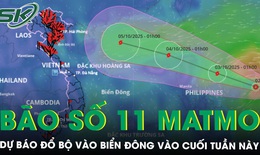 Bão số 11 Matmo hình thành, dự báo đổ bộ vào Biển Đông vào cuối tuần này