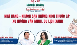 Truyền h&#236;nh trực tuyến: &#39;Nh&#224; h&#224;ng – Kh&#225;ch sạn kh&#244;ng kh&#243;i thuốc l&#225;: Xu hướng văn minh, du lịch xanh’