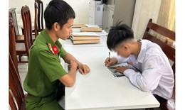 Nam sinh cấp 3 đăng tải video lên TikTok rủ thanh niên, học sinh đua xe trái phép