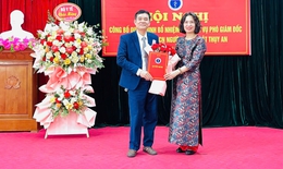 Bộ Y tế bổ nhiệm lại Phó Giám đốc Trung tâm Phục hồi chức năng người khuyết tật Thuỵ An