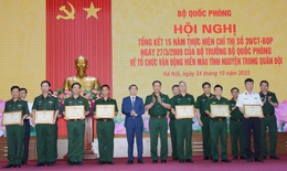 15 năm phong trào hiến máu tình nguyện, quân đội góp phần quan trọng bảo đảm nguồn máu cấp cứu, điều trị