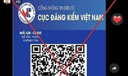 Nhận tin 'xe sắp hết hạn đăng kiểm', nhiều người suýt bị lừa qua ứng dụng giả