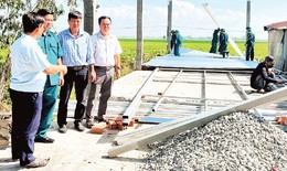 Đồng Tháp: Hoàn thành sớm Chương trình xóa nhà tạm, nhà dột nát