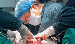 Cắt bỏ khối u gan khổng lồ 2,5 kg