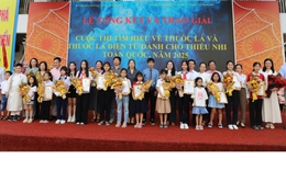 H&#224;ng trăm ngh&#236;n thiếu nhi tham dự 2 cuộc thi về ph&#242;ng chống t&#225;c hại của thuốc l&#225;