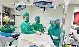 Bệnh viện Hữu nghị Đa khoa Nghệ An tiên phong tán sỏi đường mật bằng điện thủy lực