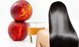 Cách dùng giấm táo để đạt hiệu quả tối ưu làm đẹp tóc